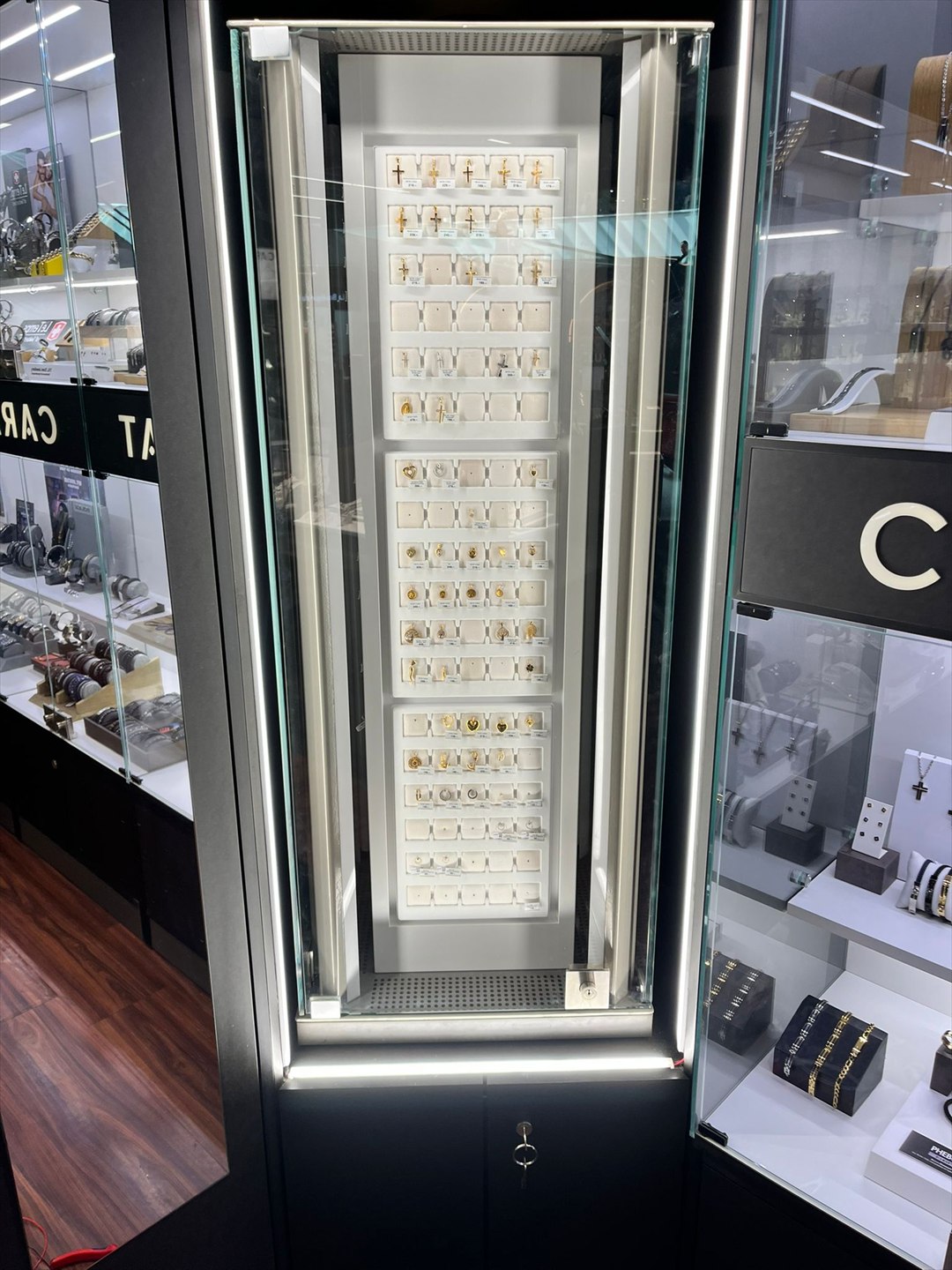 Vitrine LED Bijouterie