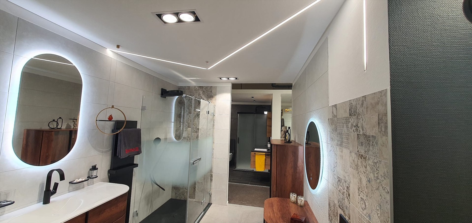 Salle de Bains Éclairage Complet